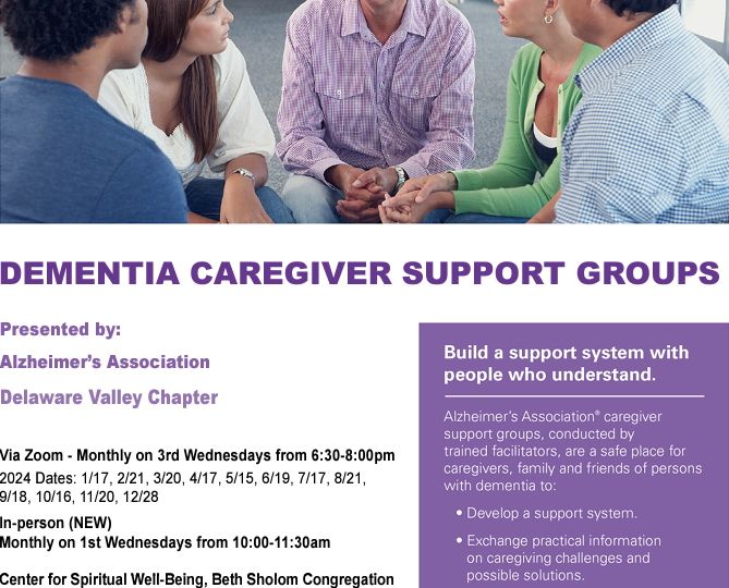 Alzheimer's Support group