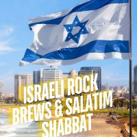 israeli rock, brews & jews shabbat